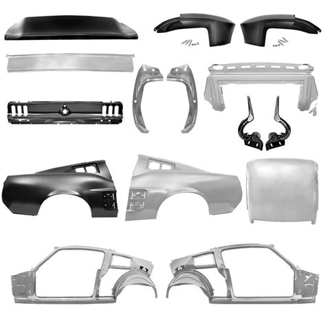 68 mustang sheet metal|dynacorn fastback conversion kit.